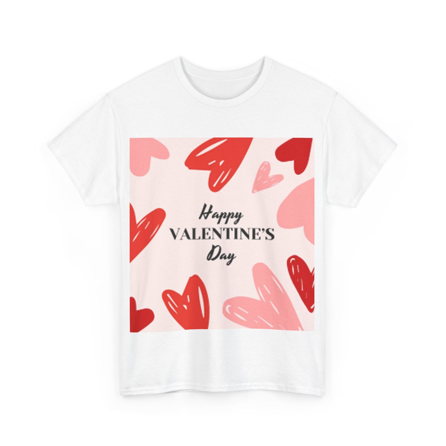 valentines day themed heavy Cotton unisex t shirt