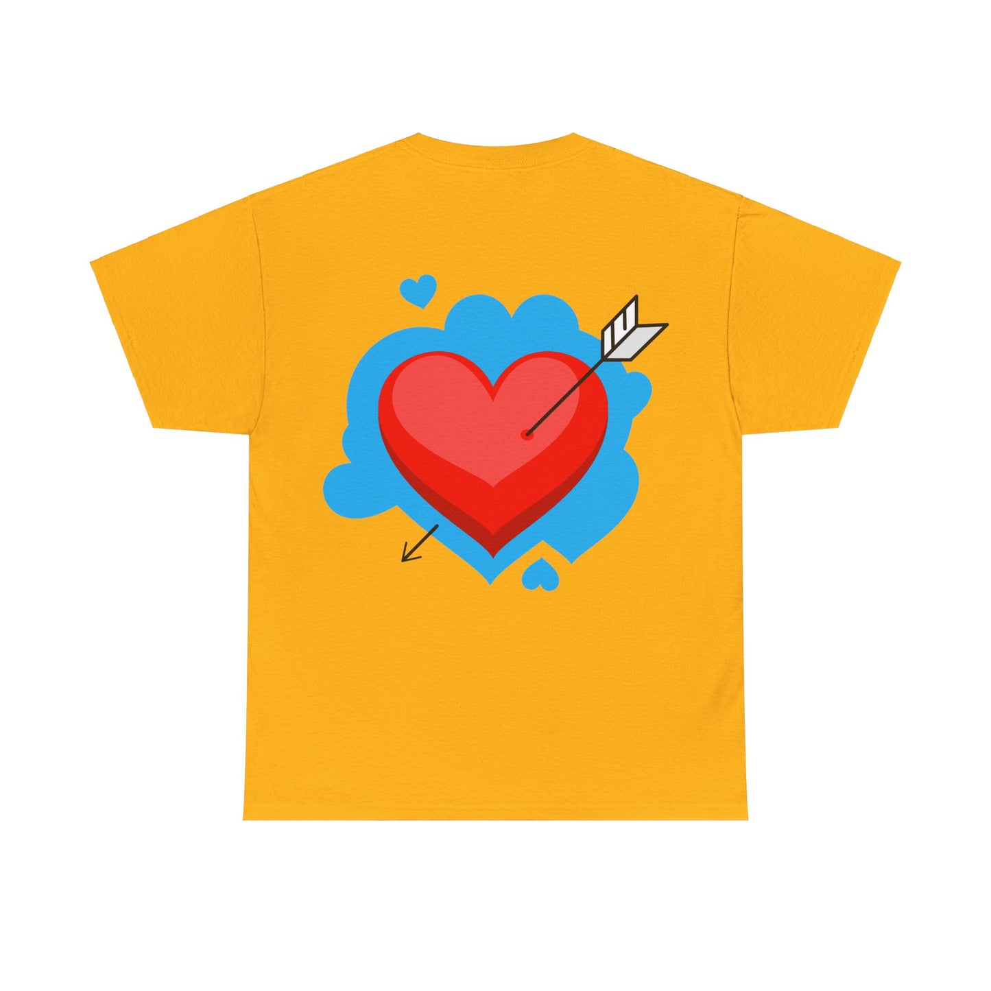 valentines day themed heavy Cotton unisex t shirt