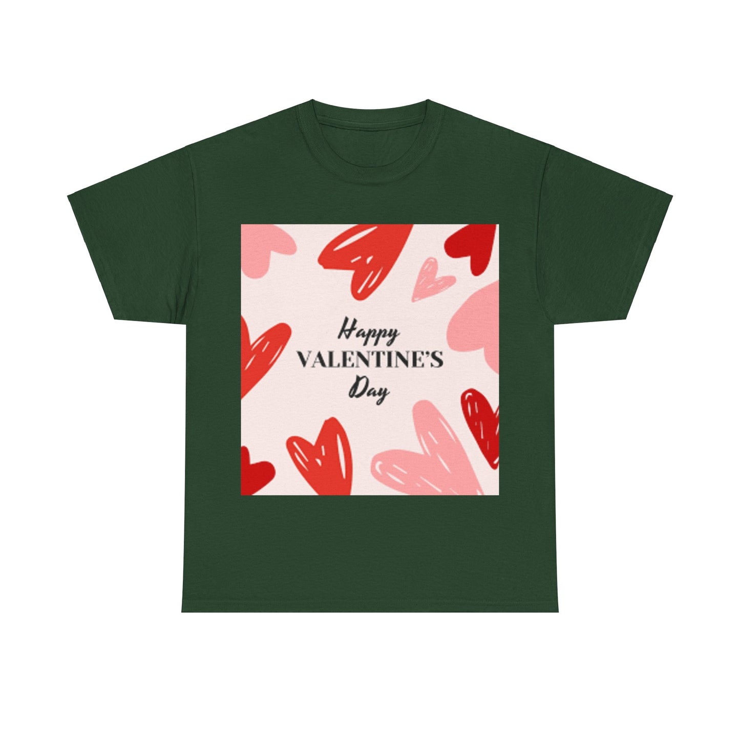 valentines day themed heavy Cotton unisex t shirt