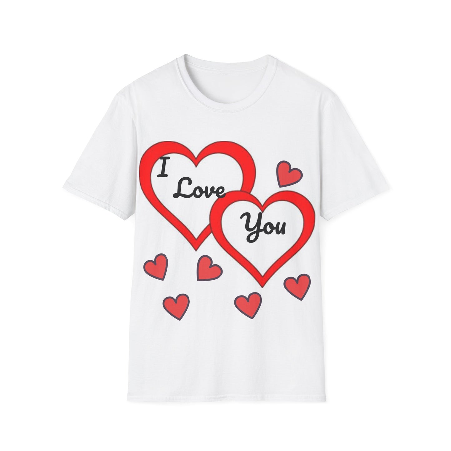 soft material "I Love You" T shirt