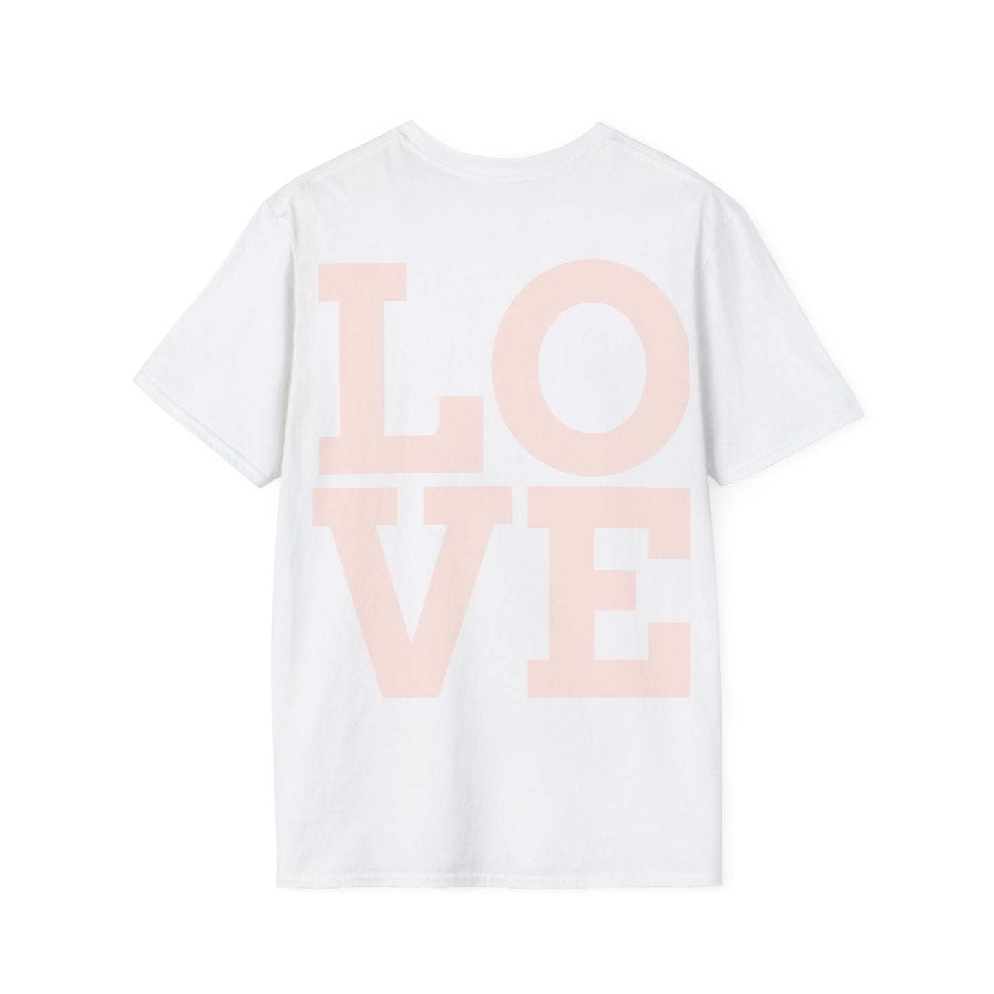 soft material "I Love You" T shirt