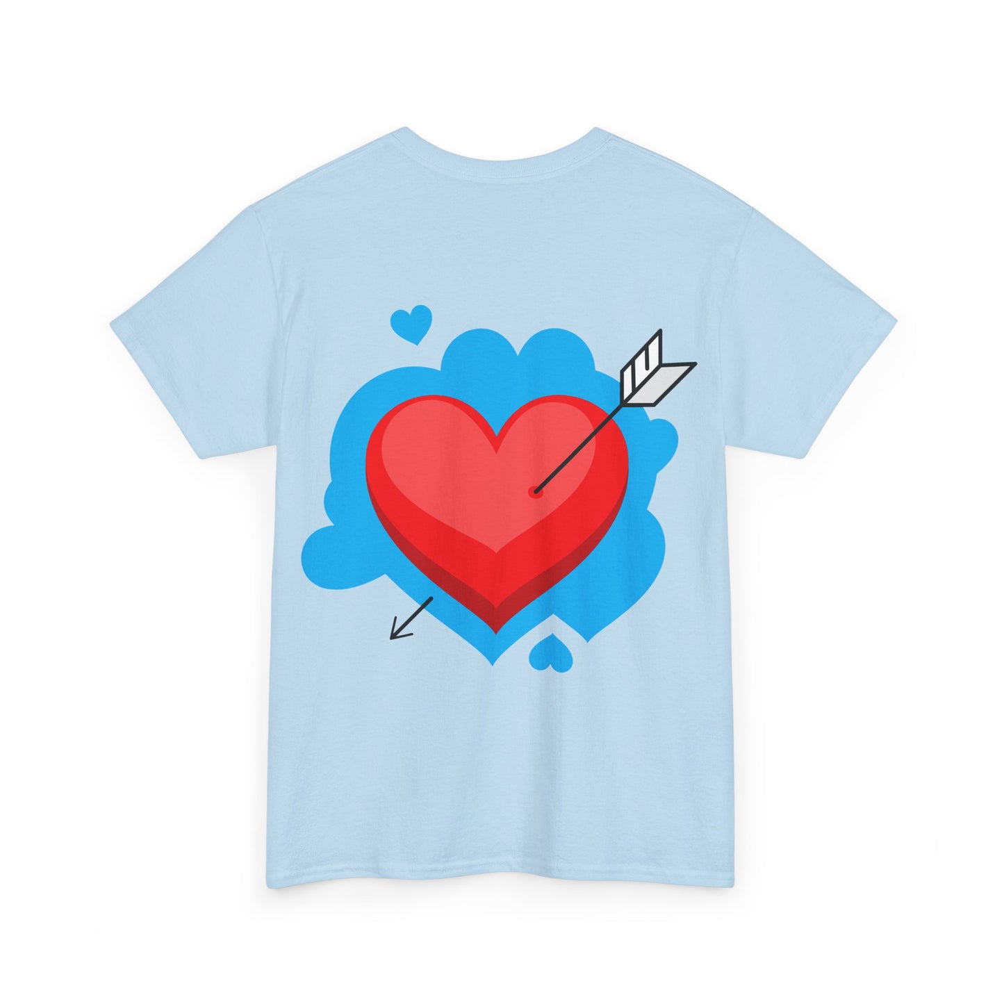 valentines day themed heavy Cotton unisex t shirt