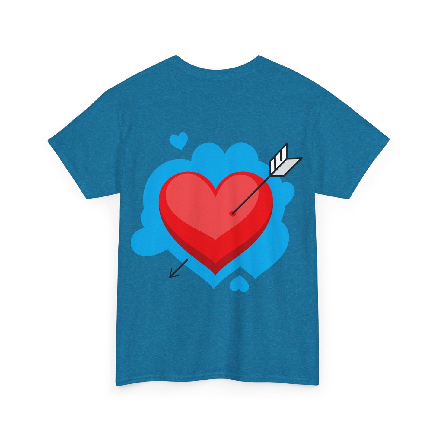 valentines day themed heavy Cotton unisex t shirt