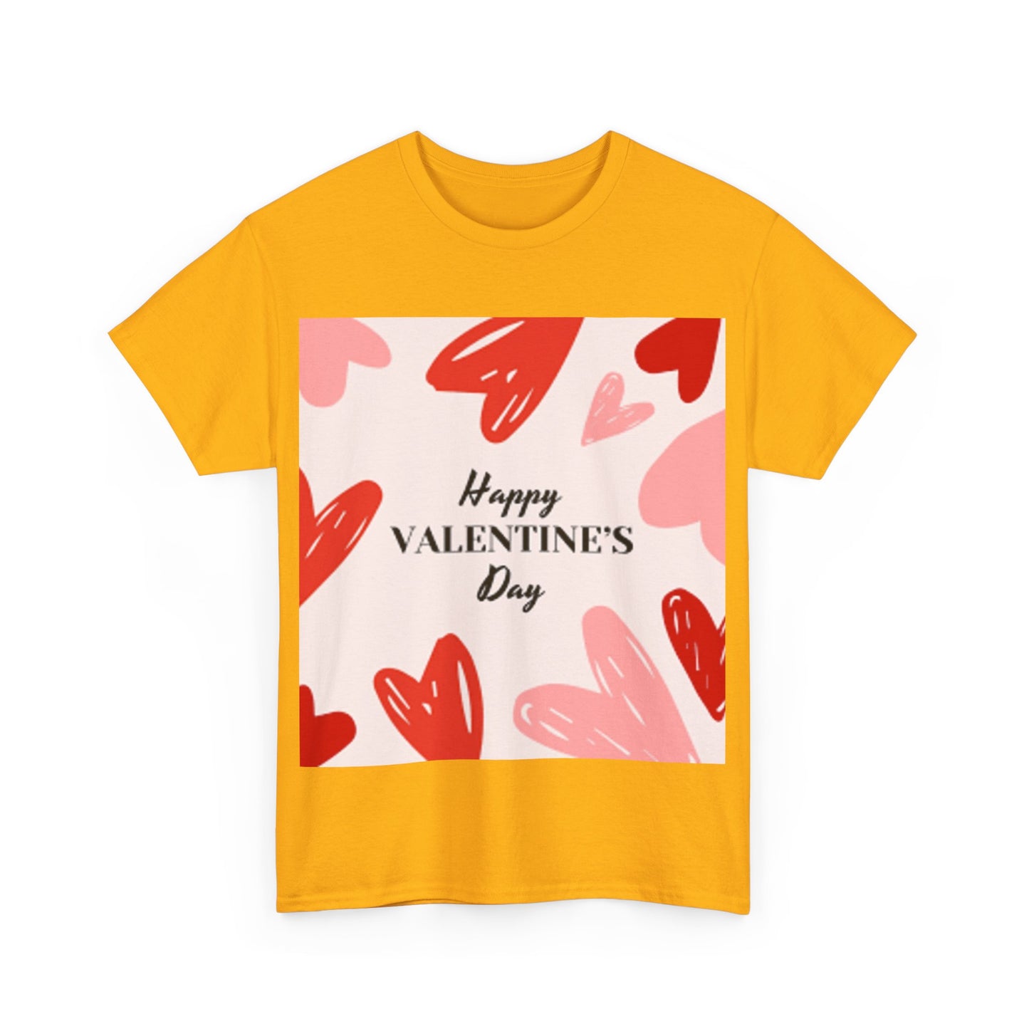 valentines day themed heavy Cotton unisex t shirt